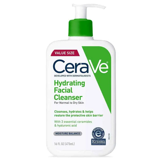 CeraVe Hydrating Facial Cleanser | 16 Ounce