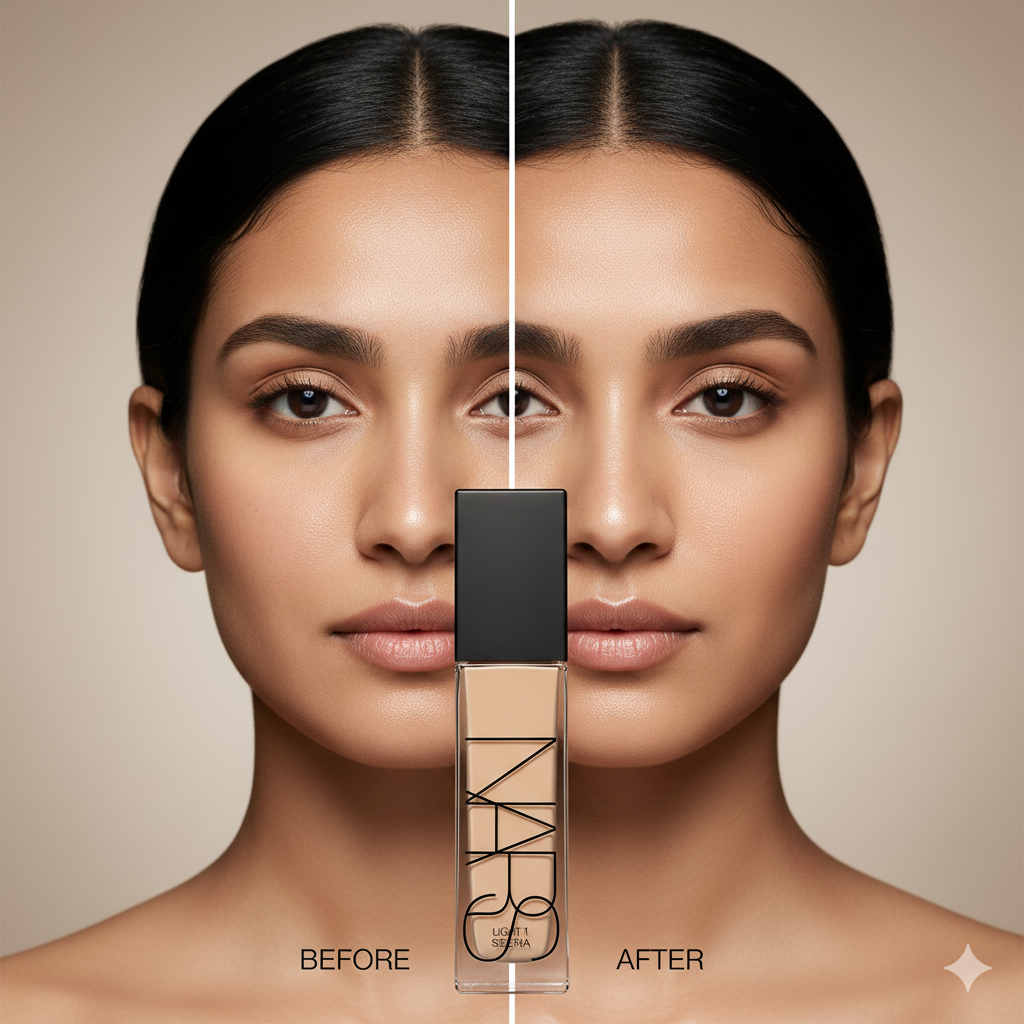 NARS Light Reflecting Foundation – Light Shades (Oslo • Yukon • Mont Blanc)
