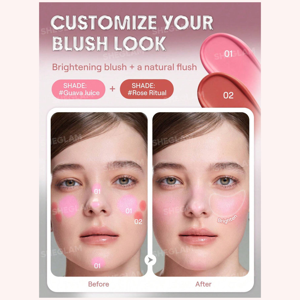 SHEGLAM - Buttery Bliss Blush Stick - ROSE RITUAL