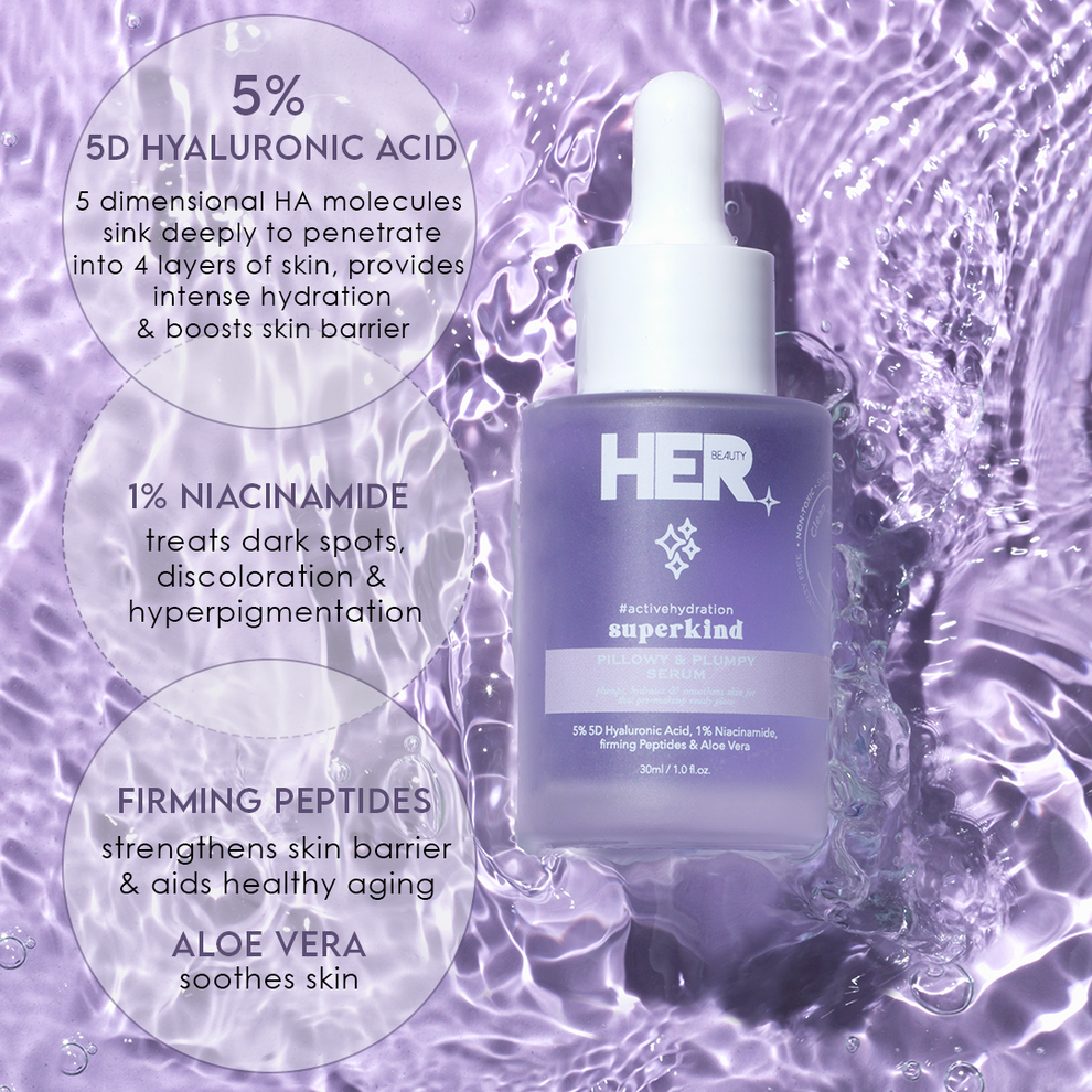 Superkind pillowy and plumpy serum